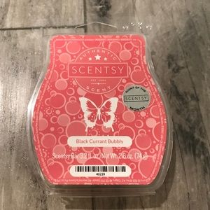 3/$25 Scentsy Black Currant Bubbly Wax Melt NWT